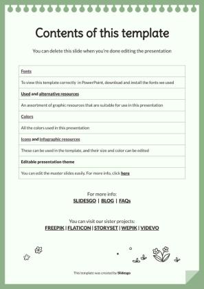 ABC 도서 프레젠테이션 템플릿