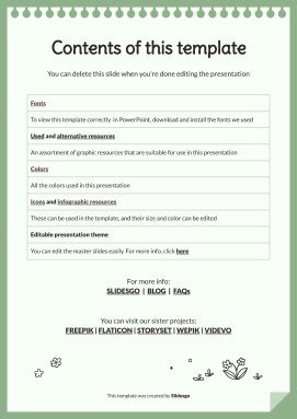 ABC 도서 프레젠테이션 템플릿