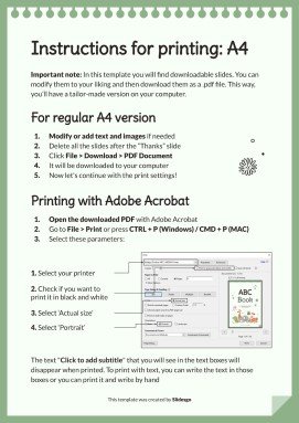 ABC 도서 프레젠테이션 템플릿