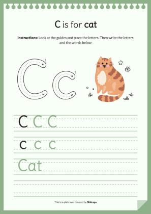 ABC 도서 프레젠테이션 템플릿