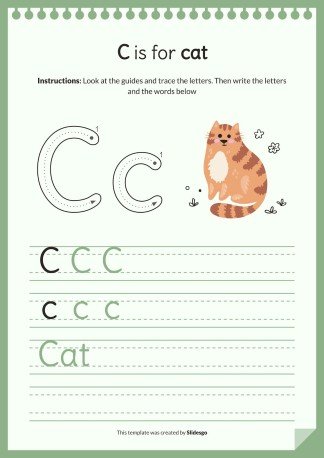 ABC 도서 프레젠테이션 템플릿