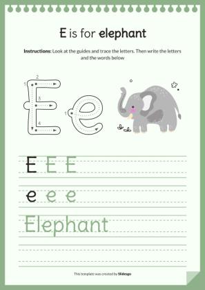 ABC 도서 프레젠테이션 템플릿