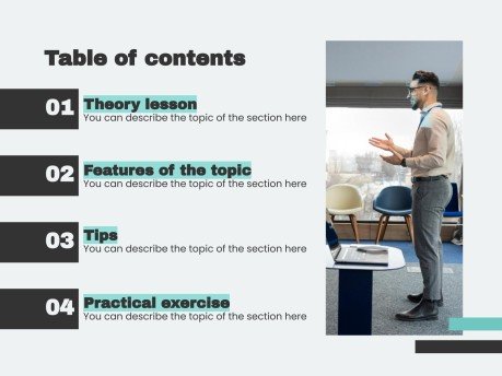 학생 주도 컨퍼런스 프레젠테이션 템플릿