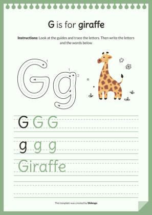 ABC 도서 프레젠테이션 템플릿