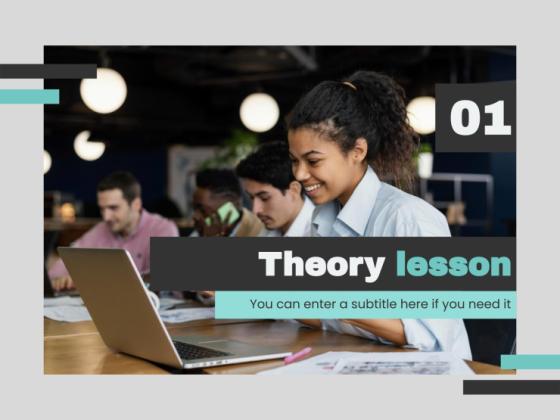 학생 주도 컨퍼런스 프레젠테이션 템플릿