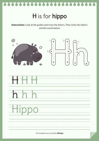 ABC 도서 프레젠테이션 템플릿