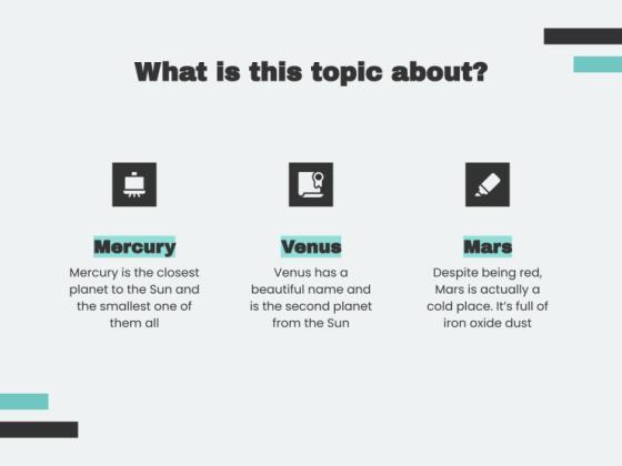 학생 주도 컨퍼런스 프레젠테이션 템플릿