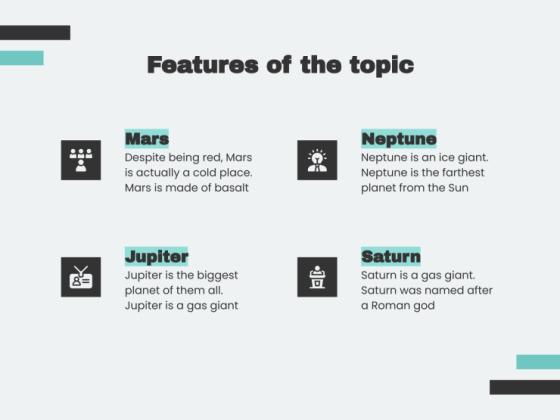 학생 주도 컨퍼런스 프레젠테이션 템플릿