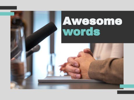 학생 주도 컨퍼런스 프레젠테이션 템플릿