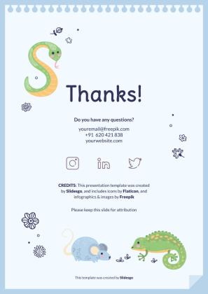 Plantilla de presentación Libro del abecedario