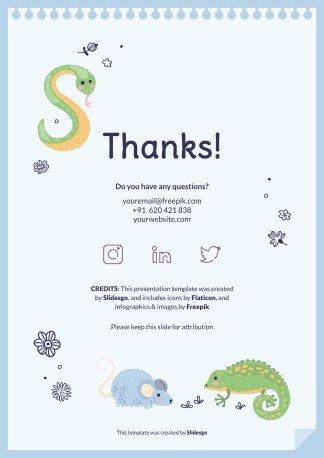 Plantilla de presentación Libro del abecedario