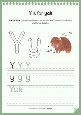 ABC 도서 프레젠테이션 템플릿