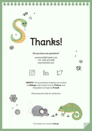 ABC 도서 프레젠테이션 템플릿