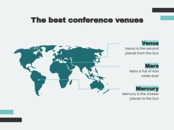 학생 주도 컨퍼런스 프레젠테이션 템플릿