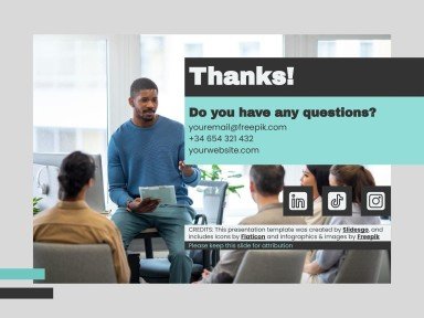 학생 주도 컨퍼런스 프레젠테이션 템플릿