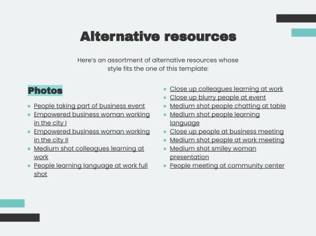 학생 주도 컨퍼런스 프레젠테이션 템플릿