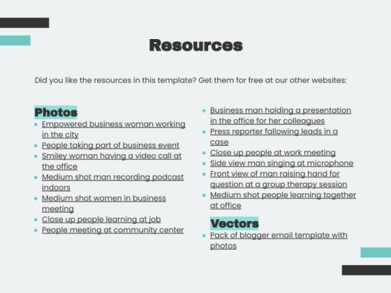 학생 주도 컨퍼런스 프레젠테이션 템플릿