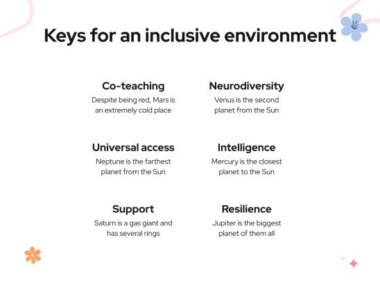 Workshop-Techniken für die pädagogische Inklusion Präsentationsvorlage