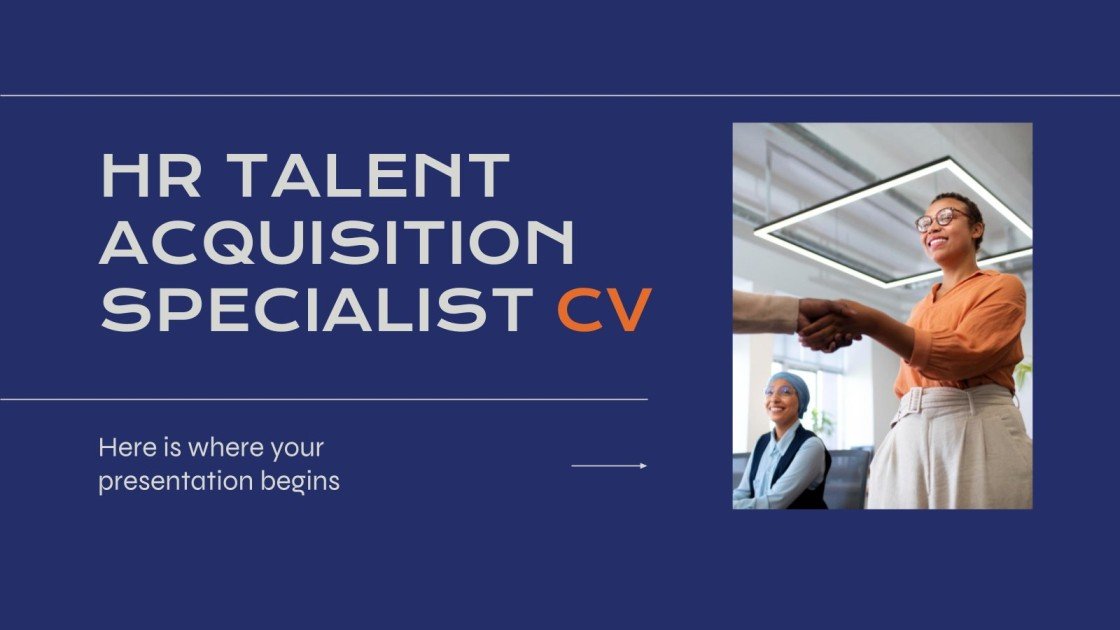 HR Talent Acquisition Specialist CV Presentation