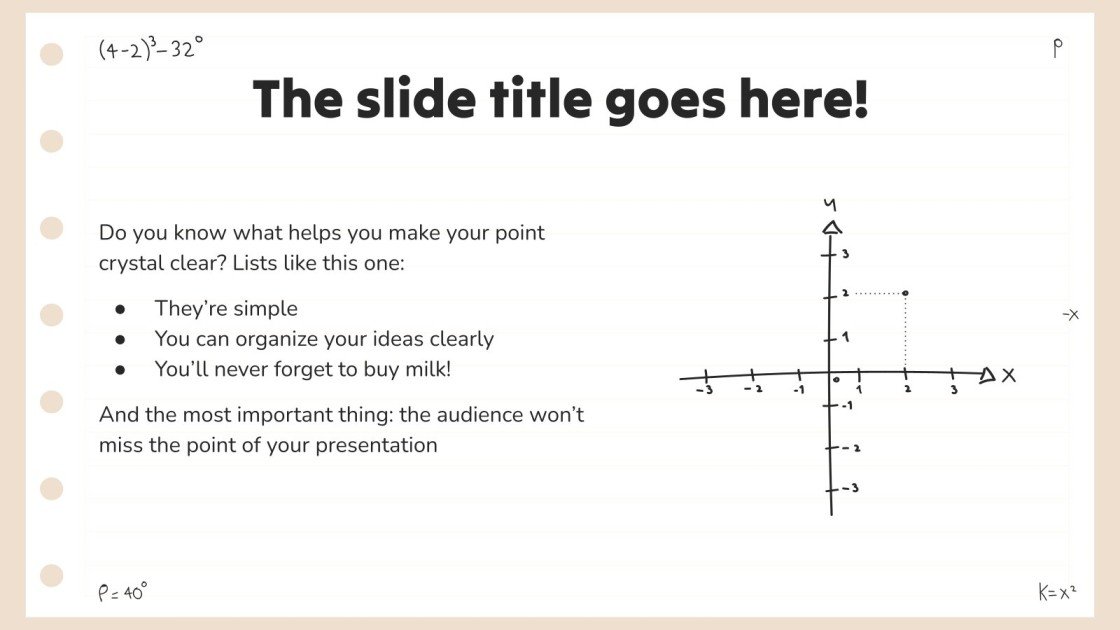 Cartesian Plane Presentation