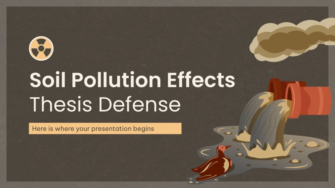 Plantillas gratis sobre Contaminación para Google Slides y PPT