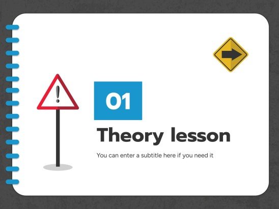 Driving Theory Workshop: Traffic Signs presentation template 