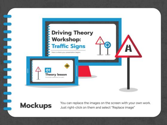 Driving Theory Workshop: Traffic Signs presentation template 