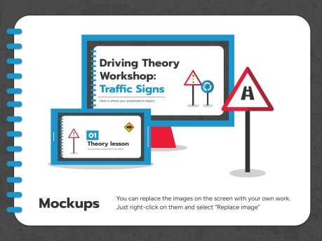 Driving Theory Workshop: Traffic Signs presentation template 