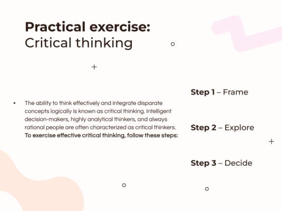 Developing Effective Leadership Skills Workshop presentation template 