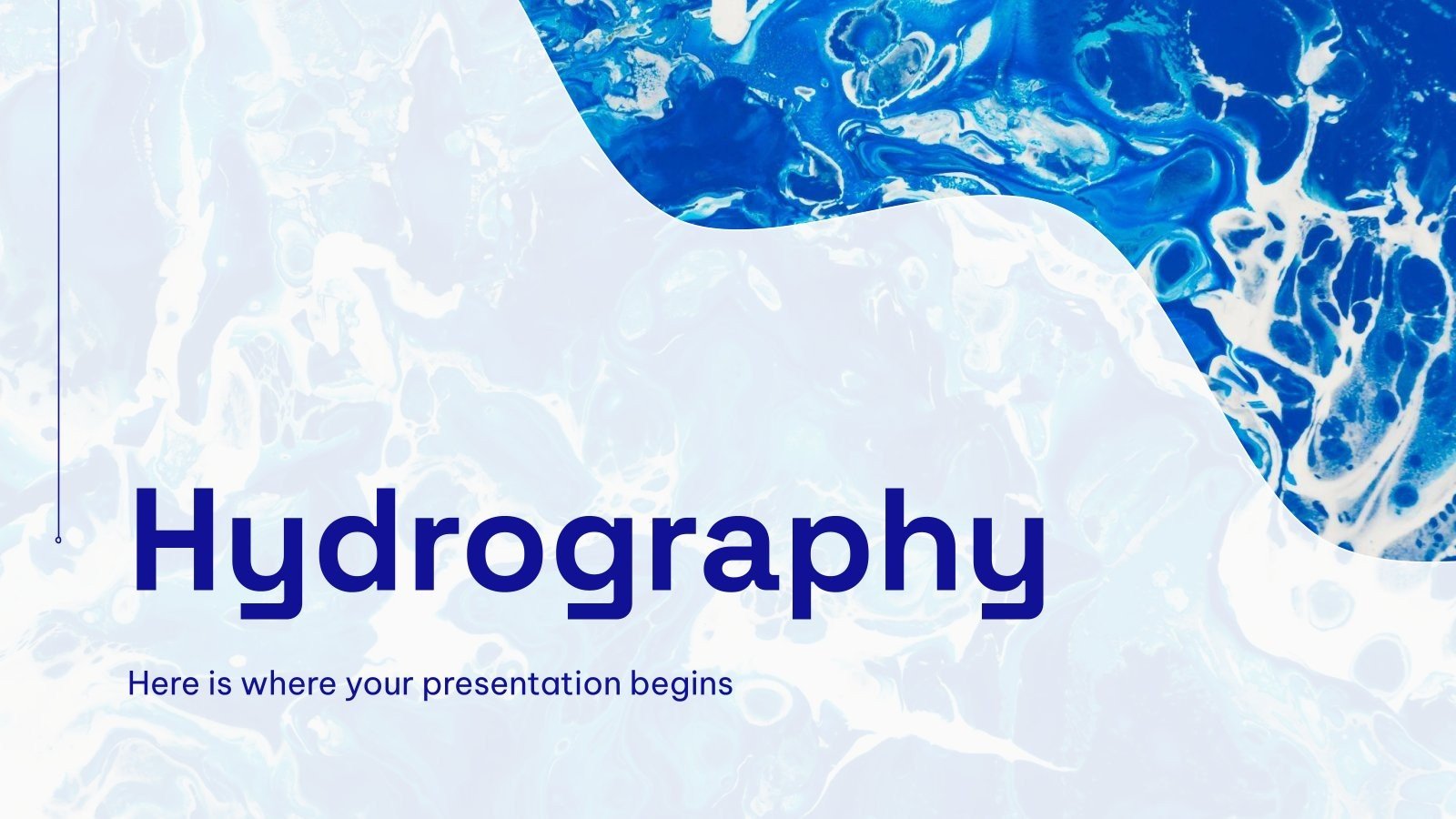 Hydrographie Präsentationsvorlage