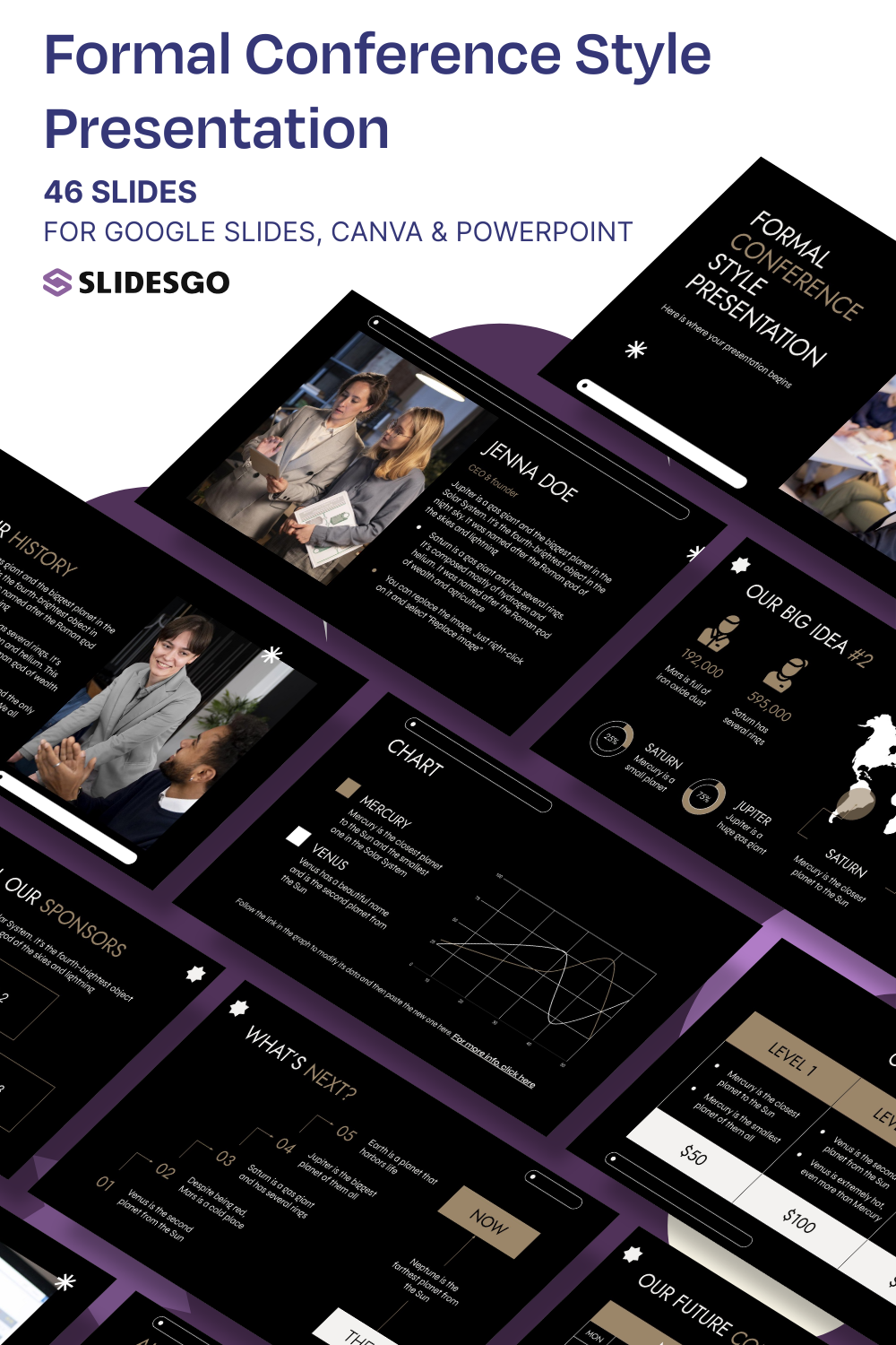 Formal Conference Style Presentation Presentation