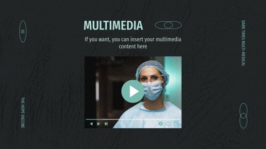 Dark Times Multi-Medical presentation template 