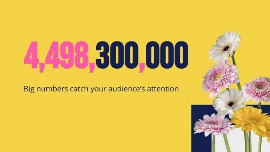 Floral Windows Portfolio presentation template