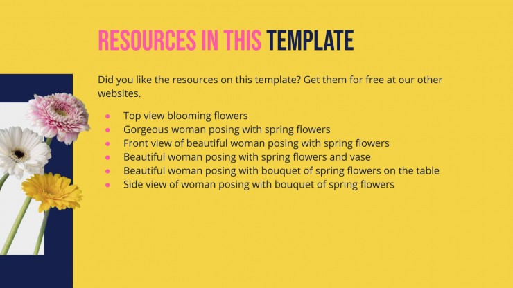 Floral Windows Portfolio presentation template