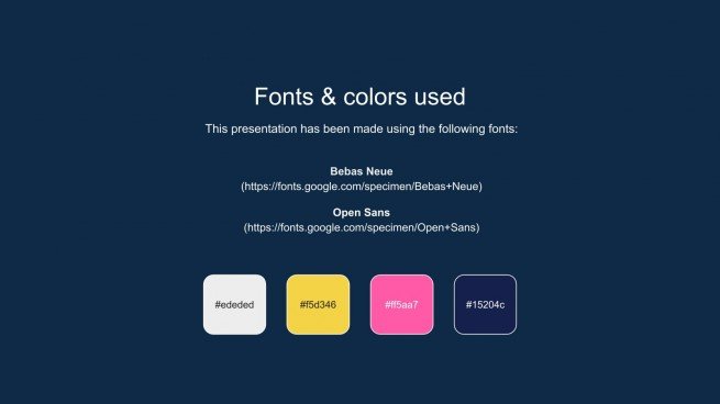 Floral Windows Portfolio presentation template