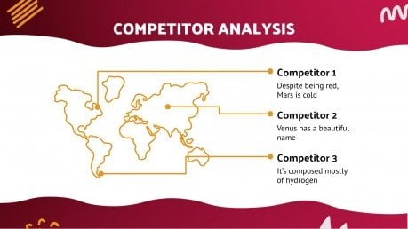 May's Marketing Report presentation template 