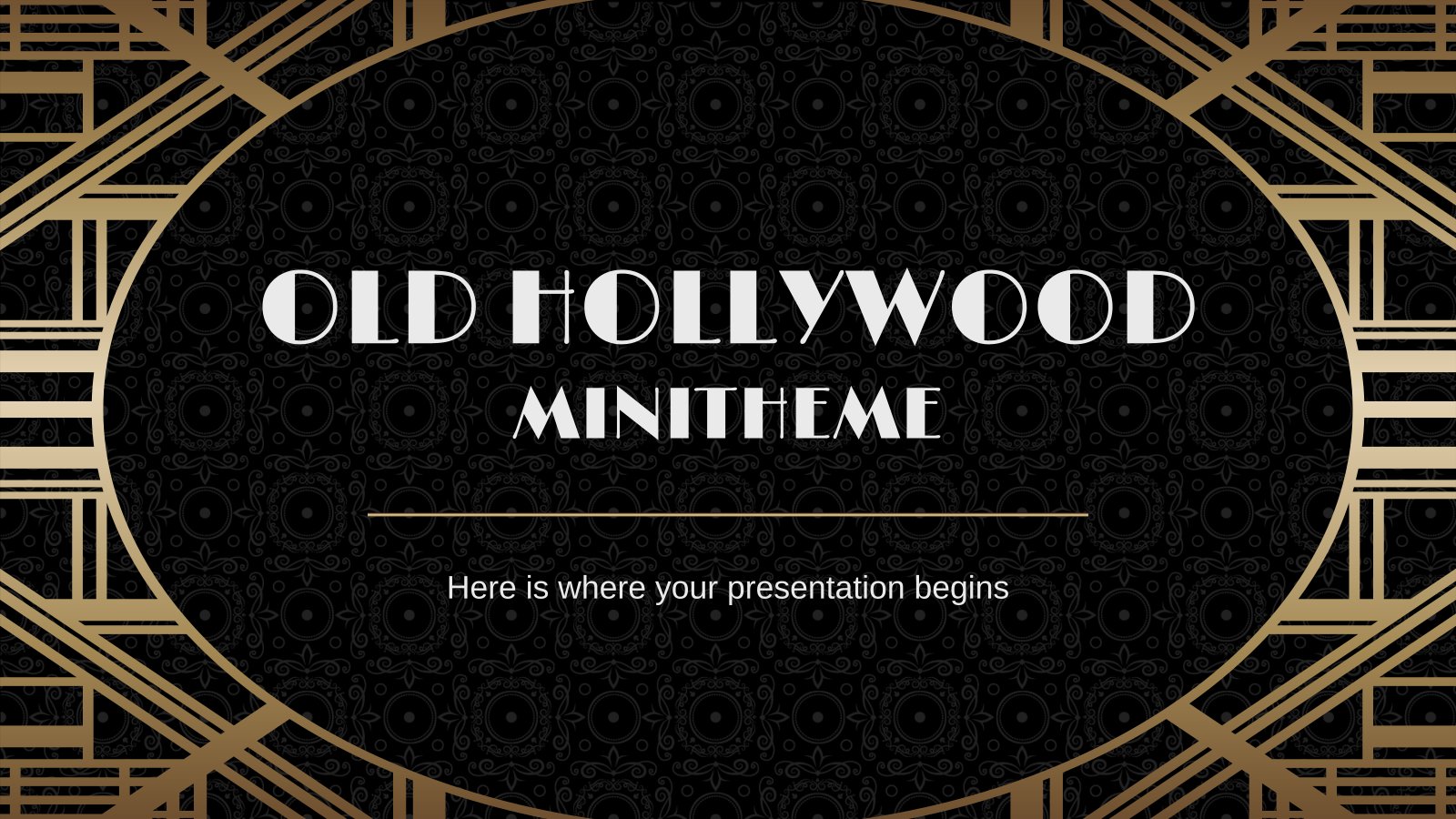 Free Templates About Hollywood For Google Slides PowerPoint Free Templates About Hollywood For Google Slides PowerPoint