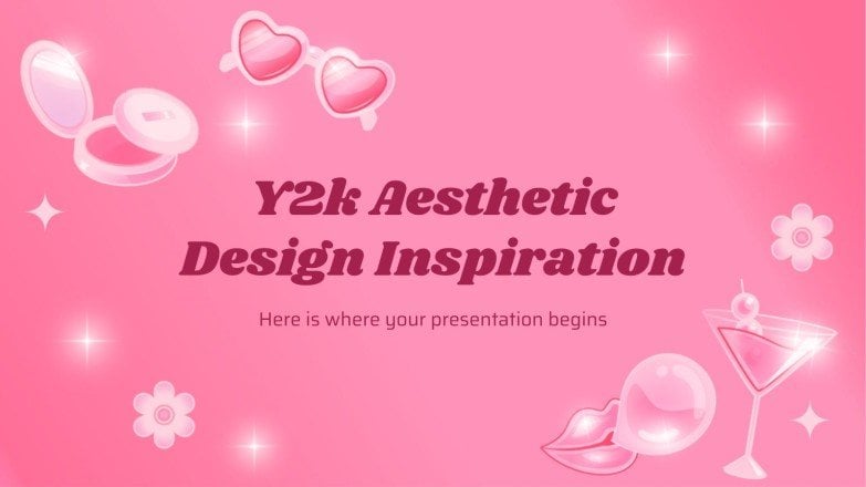 Y2K Aesthetic Design Inspiration Presentation