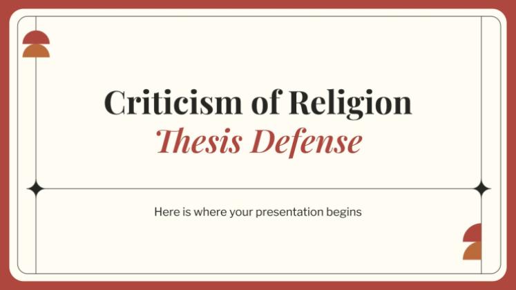 Thesis Defense