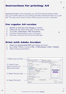 Agenda cahier de marqueur Brina - Mon agenda Modèles de présentation