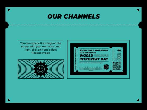 Social Skill Workshop to Celebrate World Introvert Day presentation template 