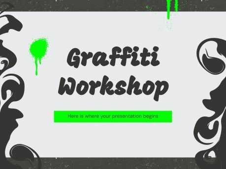 Graffiti Workshop presentation template 
