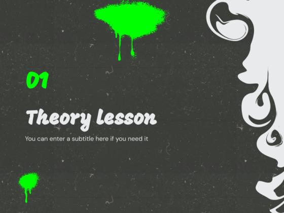 Graffiti Workshop presentation template 