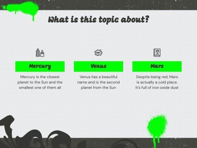 Graffiti Workshop presentation template 