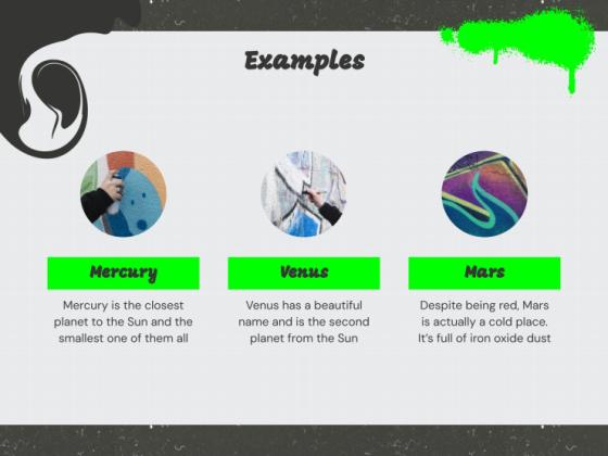 Graffiti Workshop presentation template 