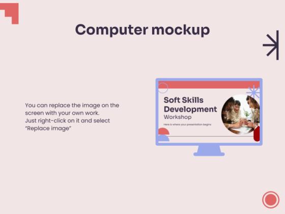 Soft Skills Development Workshop presentation template 