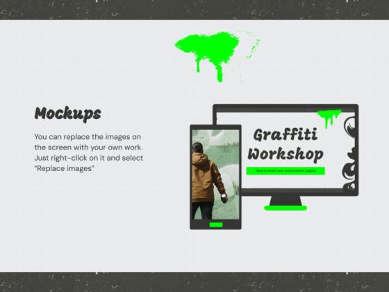 Graffiti Workshop presentation template 