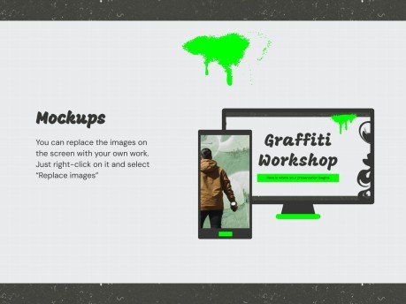 Graffiti Workshop presentation template 