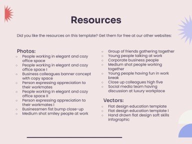 Soft Skills Development Workshop presentation template 