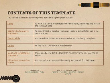 Antique Machinery Restoration Workshop presentation template 